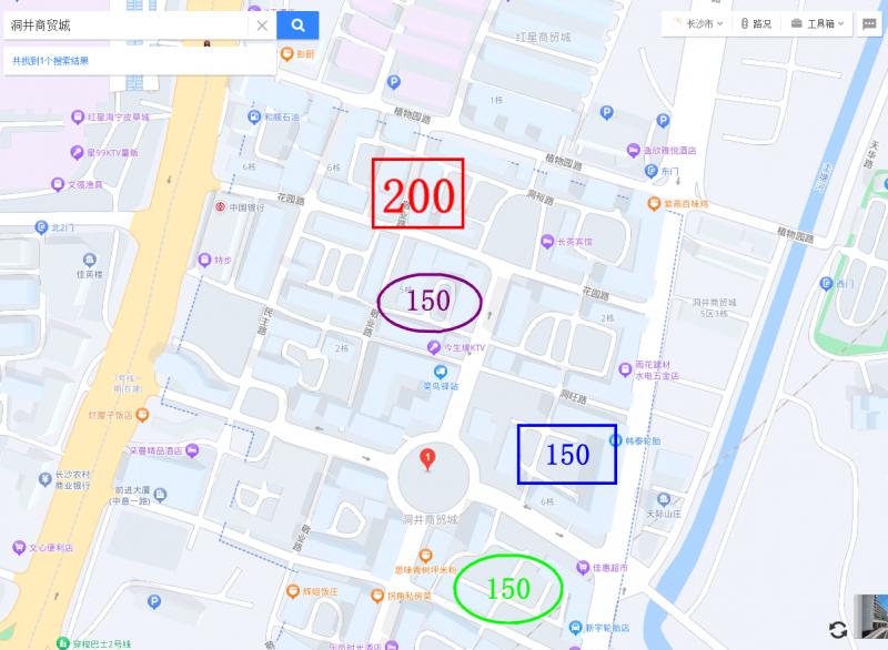 今天在紫圈位置，有一叫背背的美